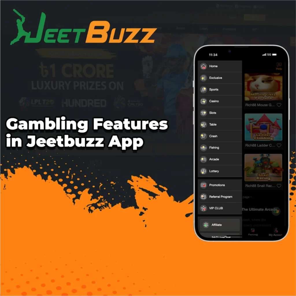 Gambling features
