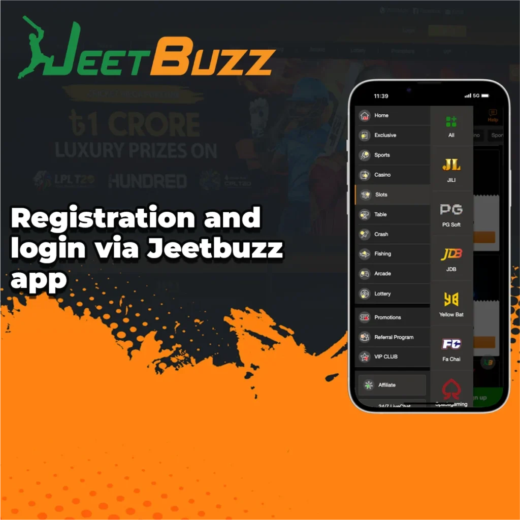 Registration and login process