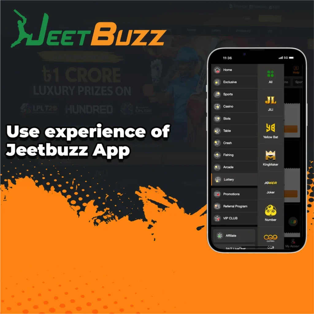 UI and UX of the mobile application